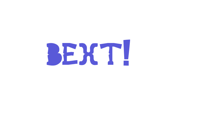 Bext! Font Download