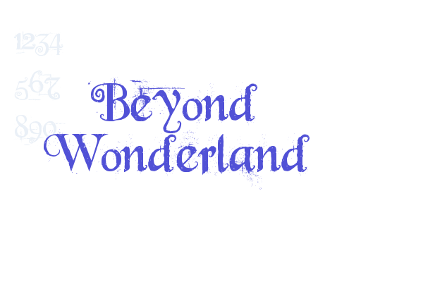 Beyond Wonderland Font Download