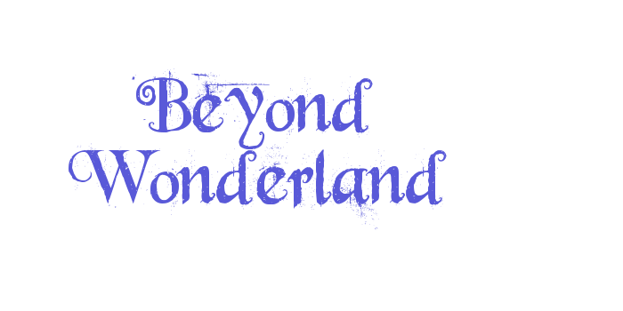 Beyond Wonderland Font Download