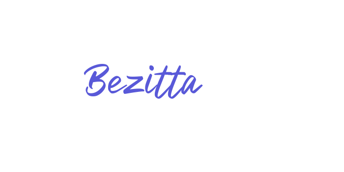 Bezitta Font Download