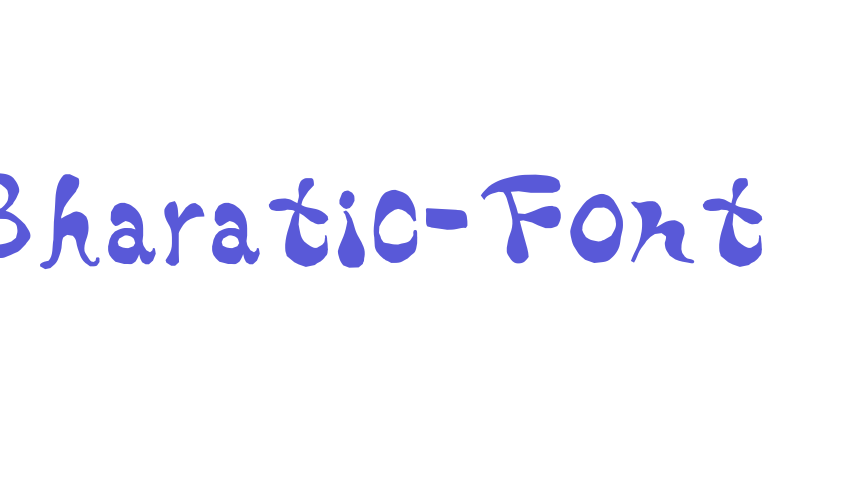 Bharatic-Font Font