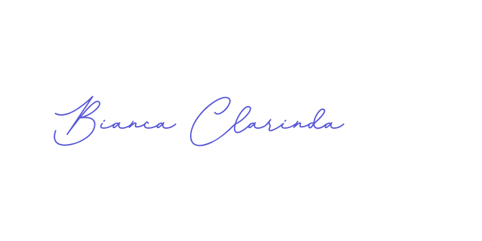 Bianca Clarinda Font Download