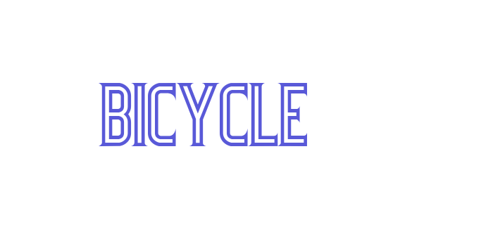 Bicycle Font Download