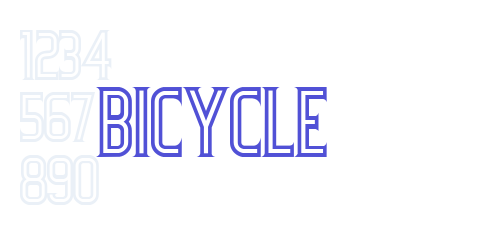 Bicycle-font-download