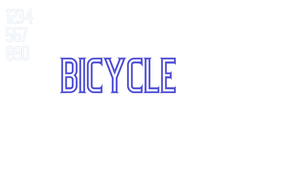 Bicycle-font-download