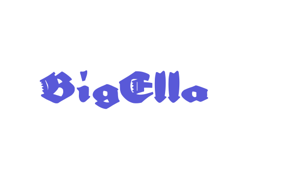 BigElla Font