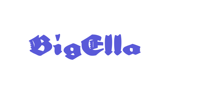 BigElla Font Download