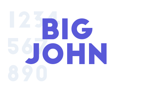 Big John Font