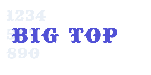 Big Top-font-download