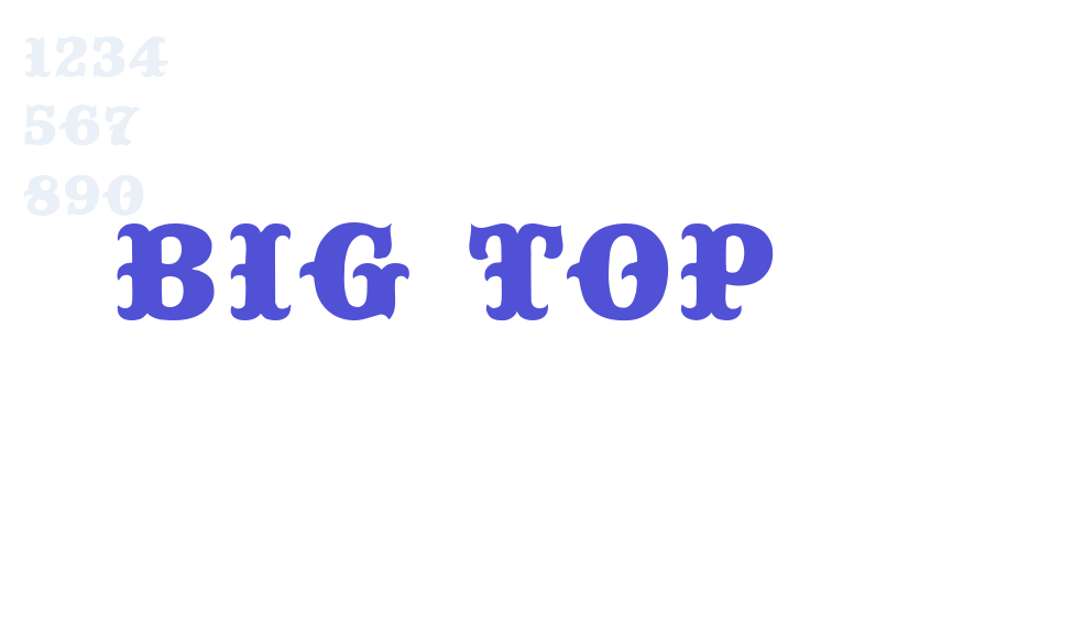 Big Top-font-download