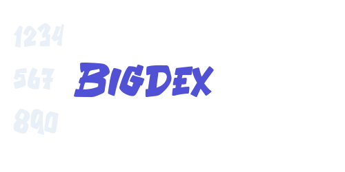 Bigdex-font-download