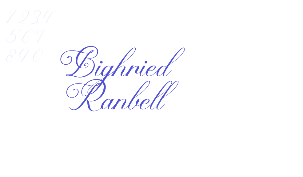 Bighried Ranbell-font-download