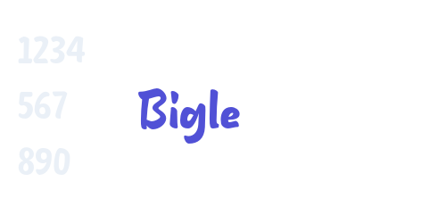 Bigle-font-download