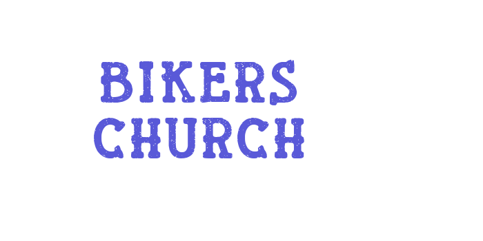 Bikers Church Font Download