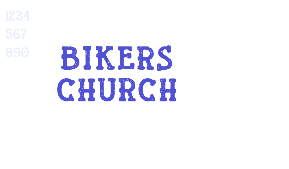 Bikers Church-font-download