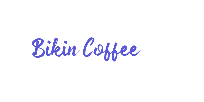 Bikin Coffee Font Download