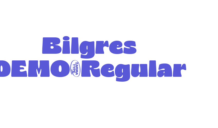 Bilgres DEMO-Regular Font Download