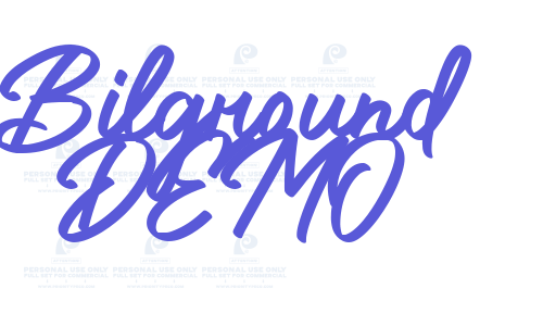 Bilground DEMO Font Download