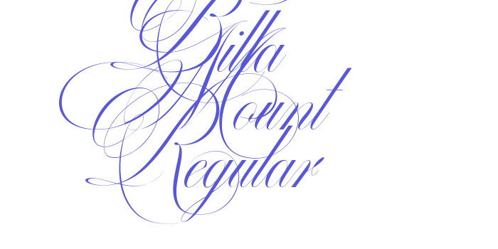 Billa Mount Regular Font Download