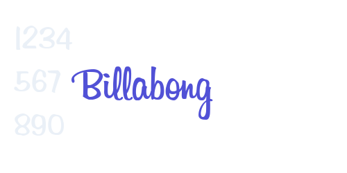 Billabong-font-download