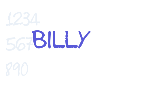 Billy Font Download