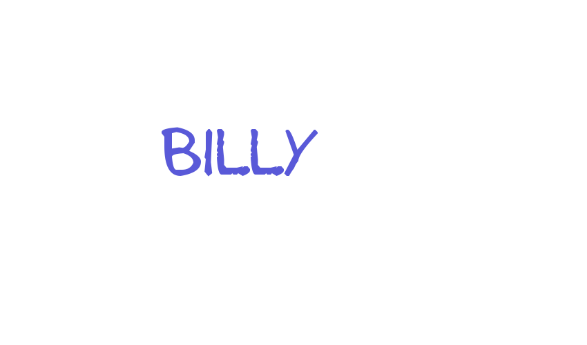 Billy Font