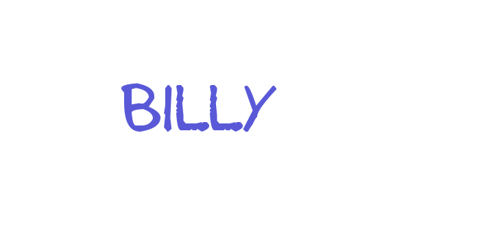 Billy Font