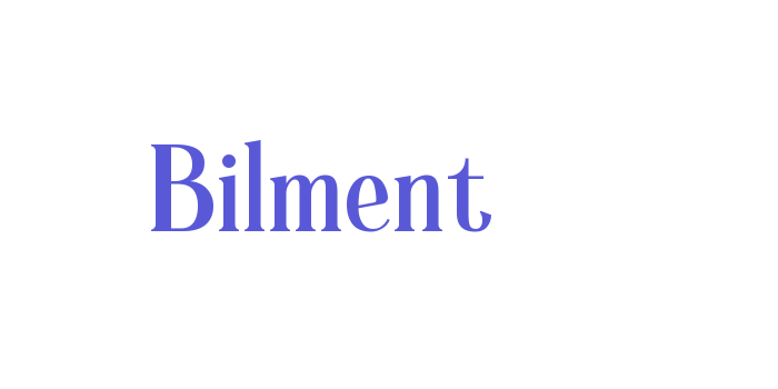 Bilment Font Download