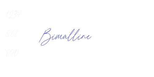 Bimalline-font-download