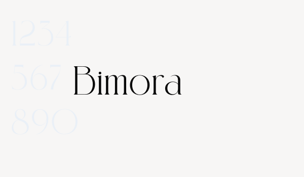 Bimora Font