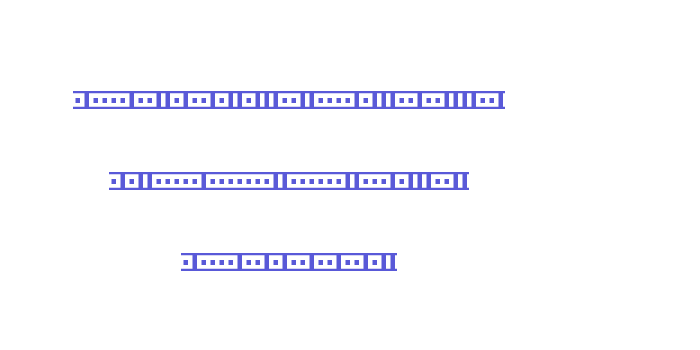 Binary X 01s BRK Font Download