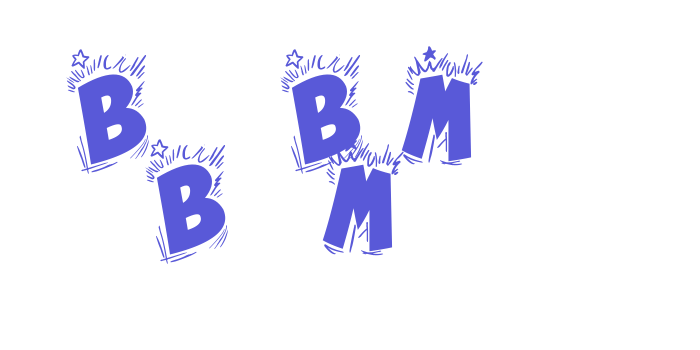 Bing Bam Boum Font