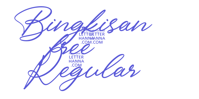 Bingkisan free Regular Font Download