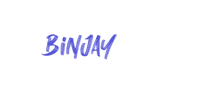 Binjay Font Download