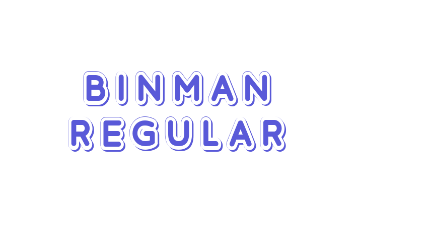 Binman Regular Font