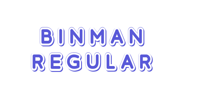 Binman Regular Font Download