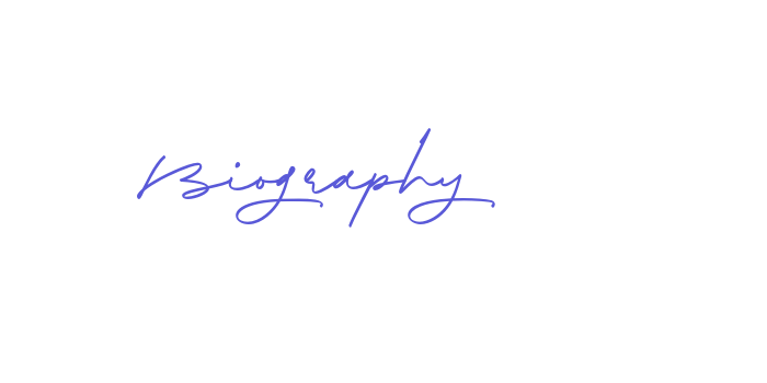 Biography Font