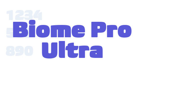 Biome Pro Ultra font free