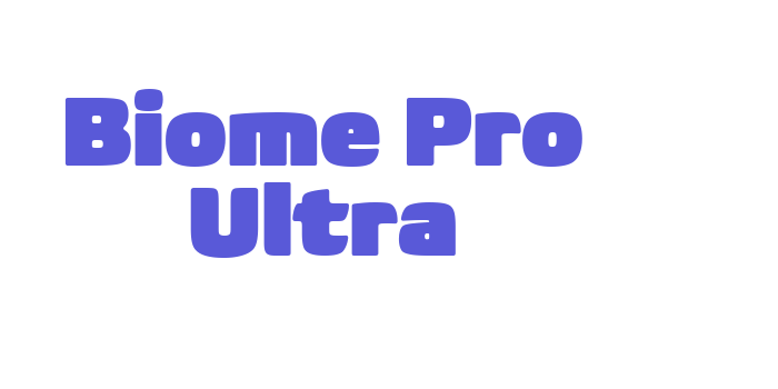 Download Biome Pro Ultra Font