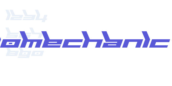 Biomechanic font free