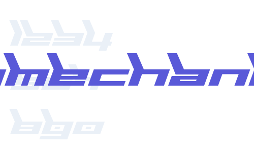 Biomechanic Font Download