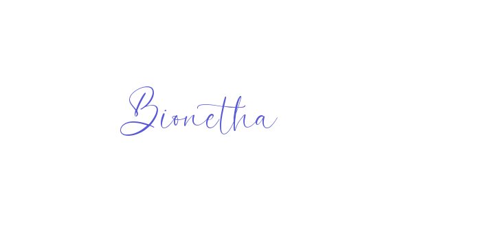 Bionetha Font