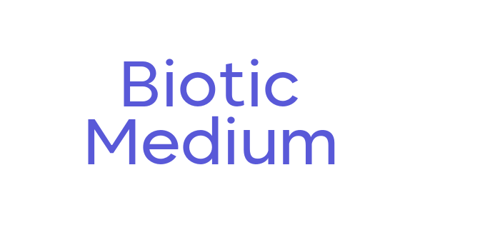 Biotic Medium Font Download