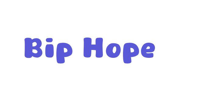 Bip Hope Font Download