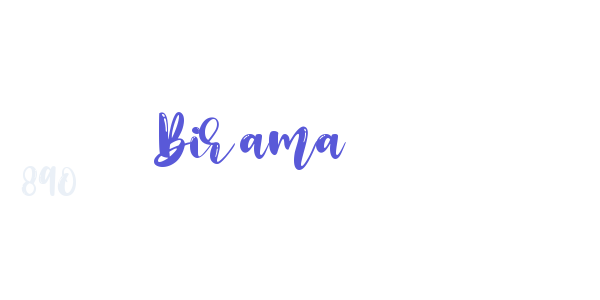 Birama font free