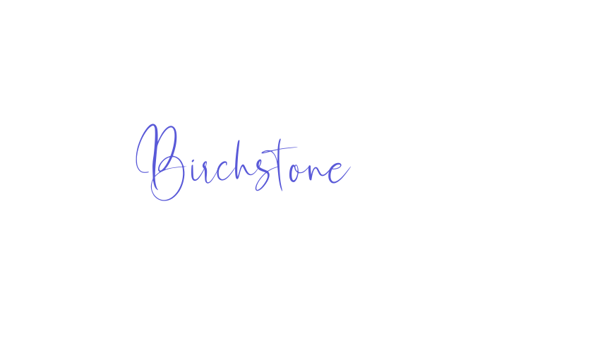 Birchstone Font Download