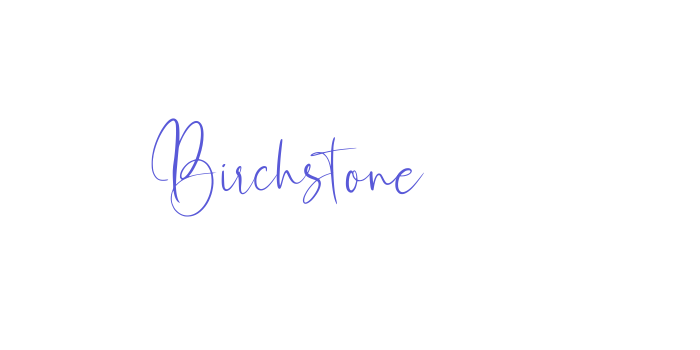 Birchstone Font Download