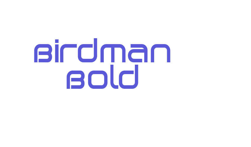 Birdman Bold Font