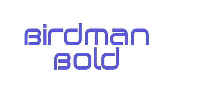 Birdman Bold Font Download