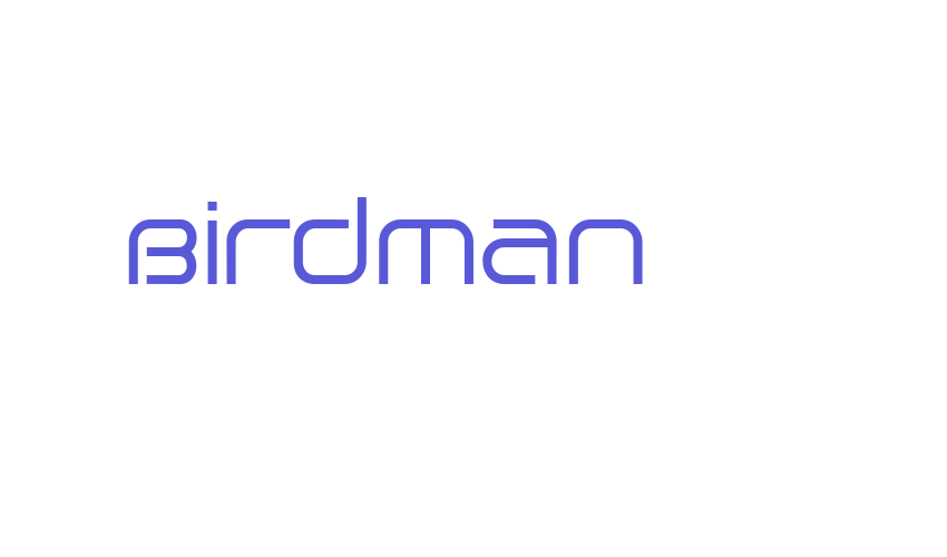 Birdman Font